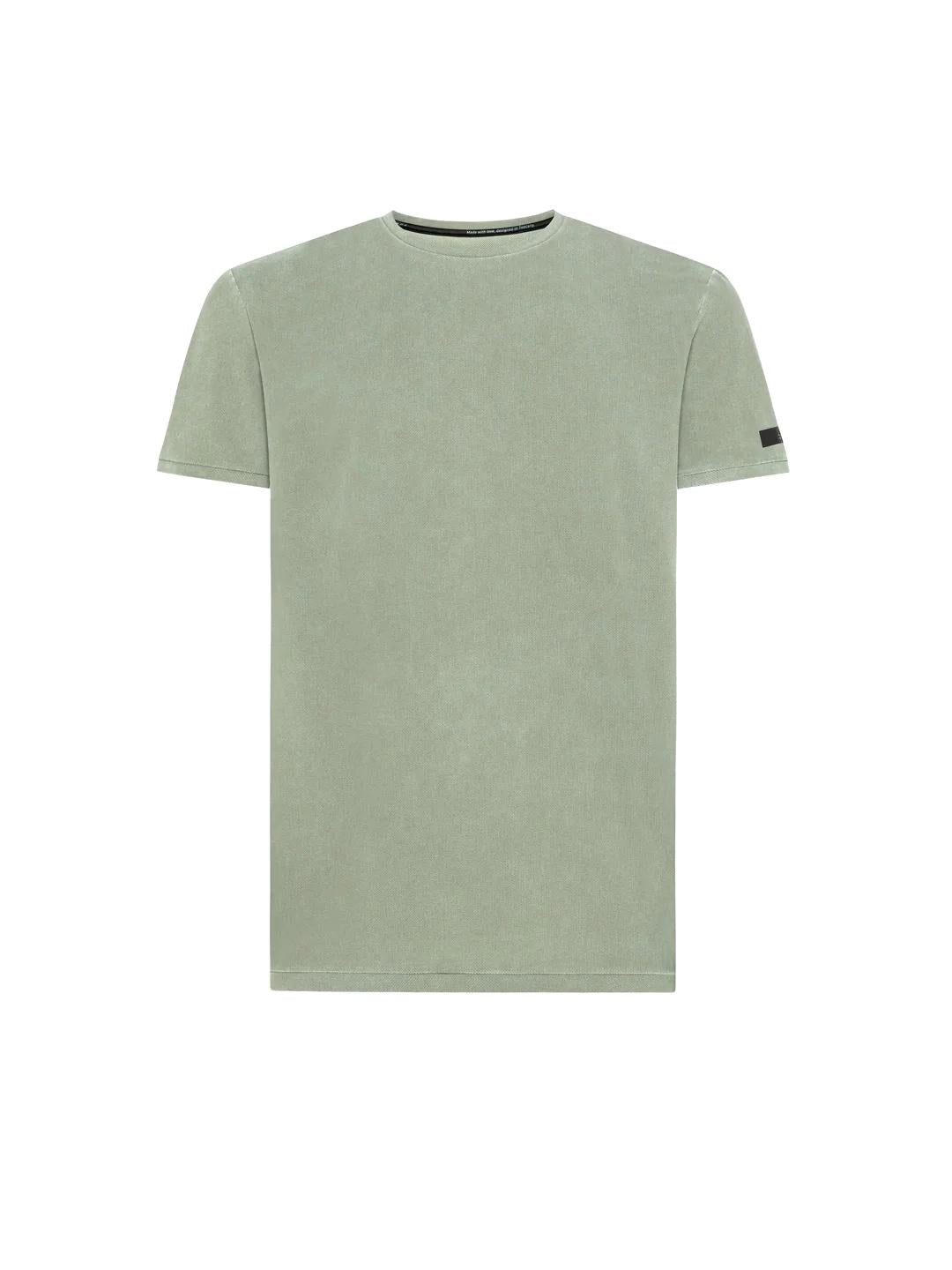 RRD t-shirt rrd uomo 25218 22 verde Techno Wash Piquè Shirty pe25 25218 22 
