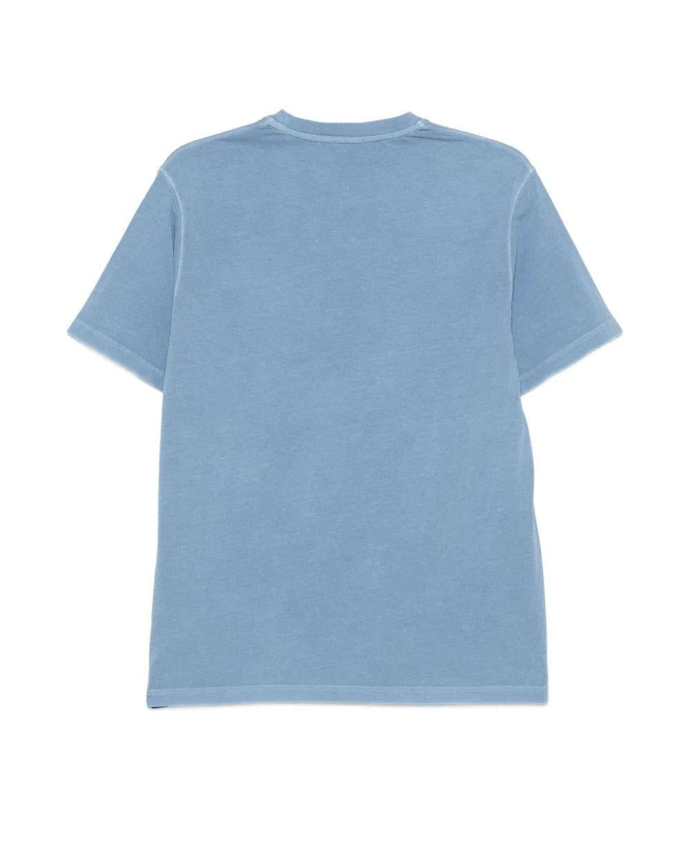 MC2 SAINT BARTH T-shirt Mc2 Saint Barth uomo Portofino St. Barth celeste<BR/> POT000102332L 33 