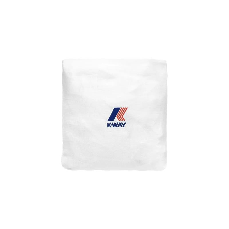 K-WAY T-shirt K-way uomo K007JE0 001 bianca girocollo EDWARD K007JE0 001 