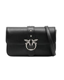 Pinko women's bag 105353A0QO Baby Love Bag black one slouchy leather