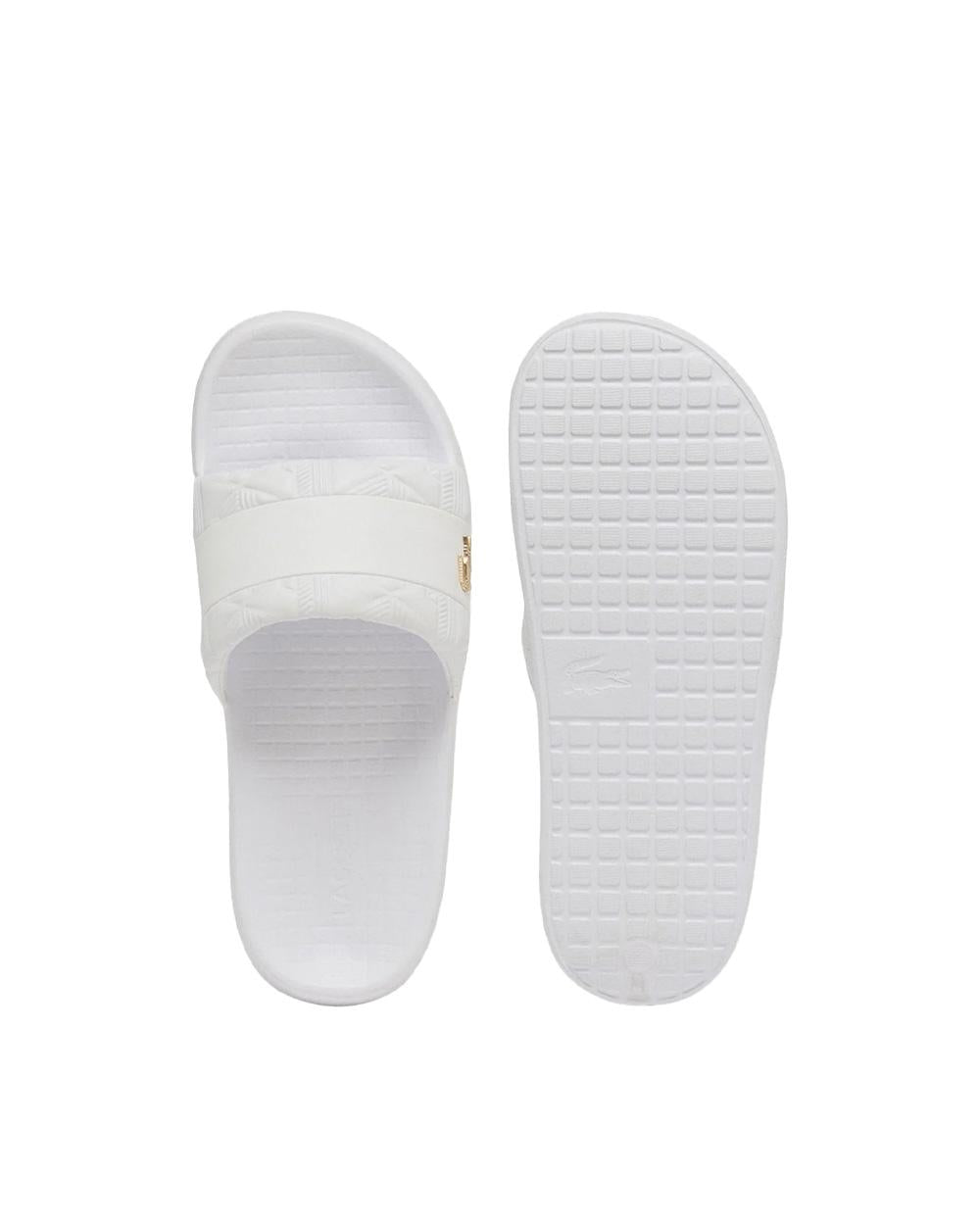 LACOSTE Ciabatte LACOSTE uomo Serve Slide Hybrid E03862 Bianche E03862 080 