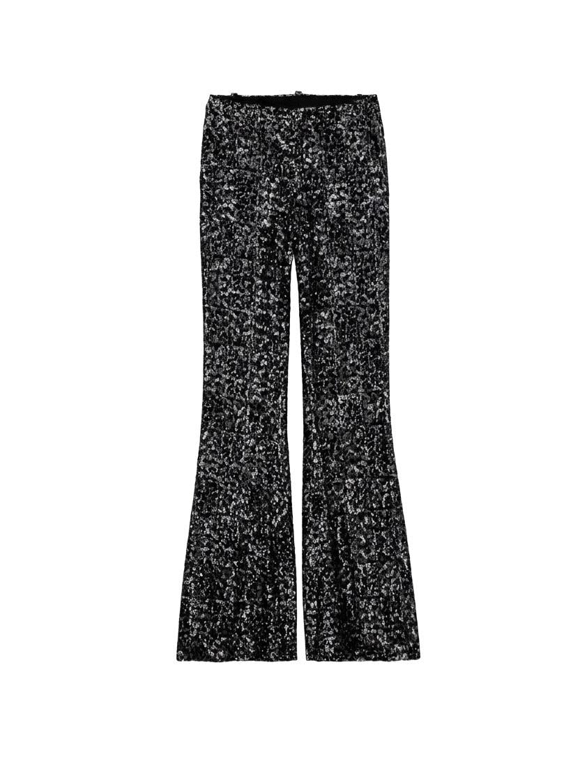 ANIYE  BY Pantalone ANIYE BY THELMA donna 185236 Argento paillettes aderenti poliestere<BR/> 185236 02488 