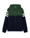 Giubbino Lacoste uomo BH4776YUN Verde Blu