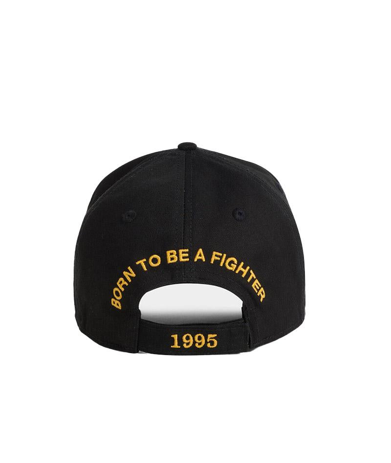 DSQUARED2 Cappello Dsquared2 uomo BCM073605C000012124 nero patch BCM073605C00001 2124 