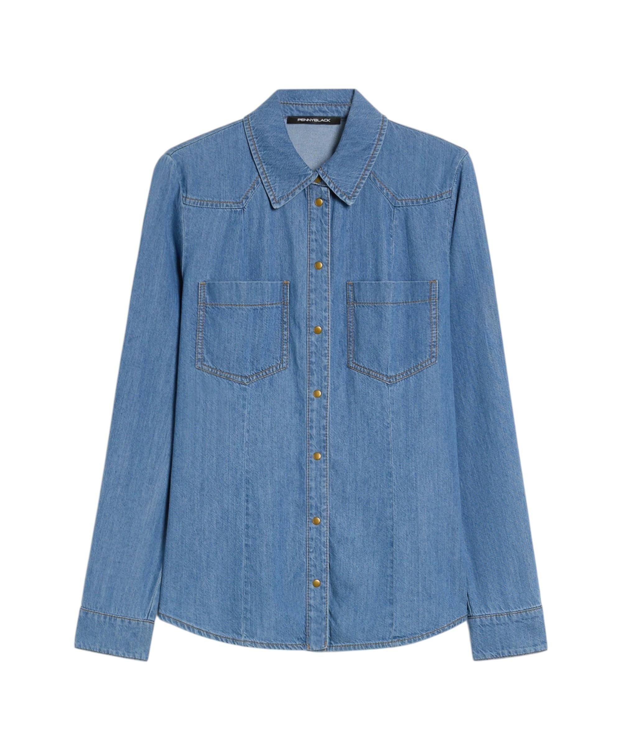 PENNYBLACK Camicia Pennyblack donna 2611111293200 001 Estroso Denim<BR/> 2611111293200 001 