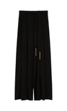 Pantalone Studio donna 2616131014600 001 Valico palazzo in cady Nero