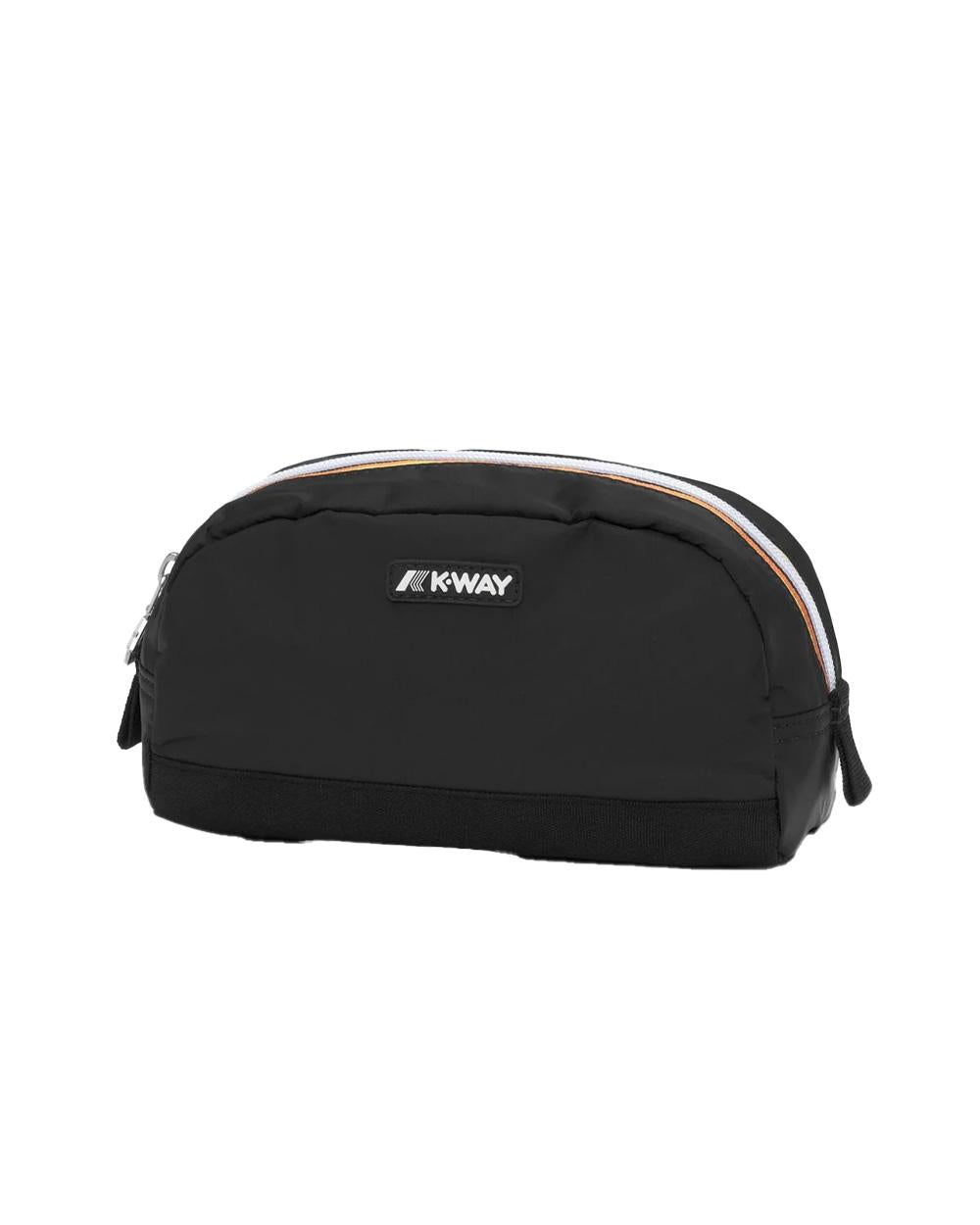 K-WAY Pochette K-WAY unisex K4133GW BLAIR Nera tasca gros grain logo K4133GW USY 