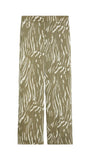 Pennyblack women's trousers 2611131112200 012 Finanza patterned Green