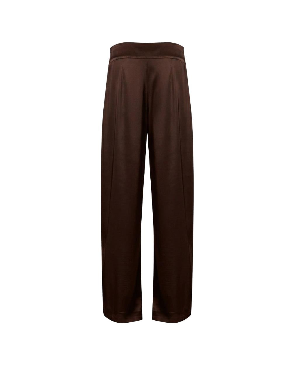 NINE MINUTES Pantalone NINE MINUTES donna THE PAJAMA PANT Cacao THE PAJAMA PANT 5 