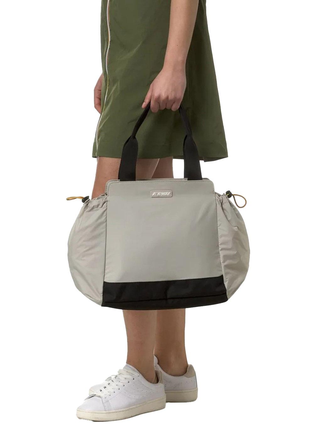 K-WAY Borsa K-way donna K81250W633 Aisy Ghiaccio K81250W 633 