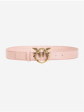 Love bird leather belt