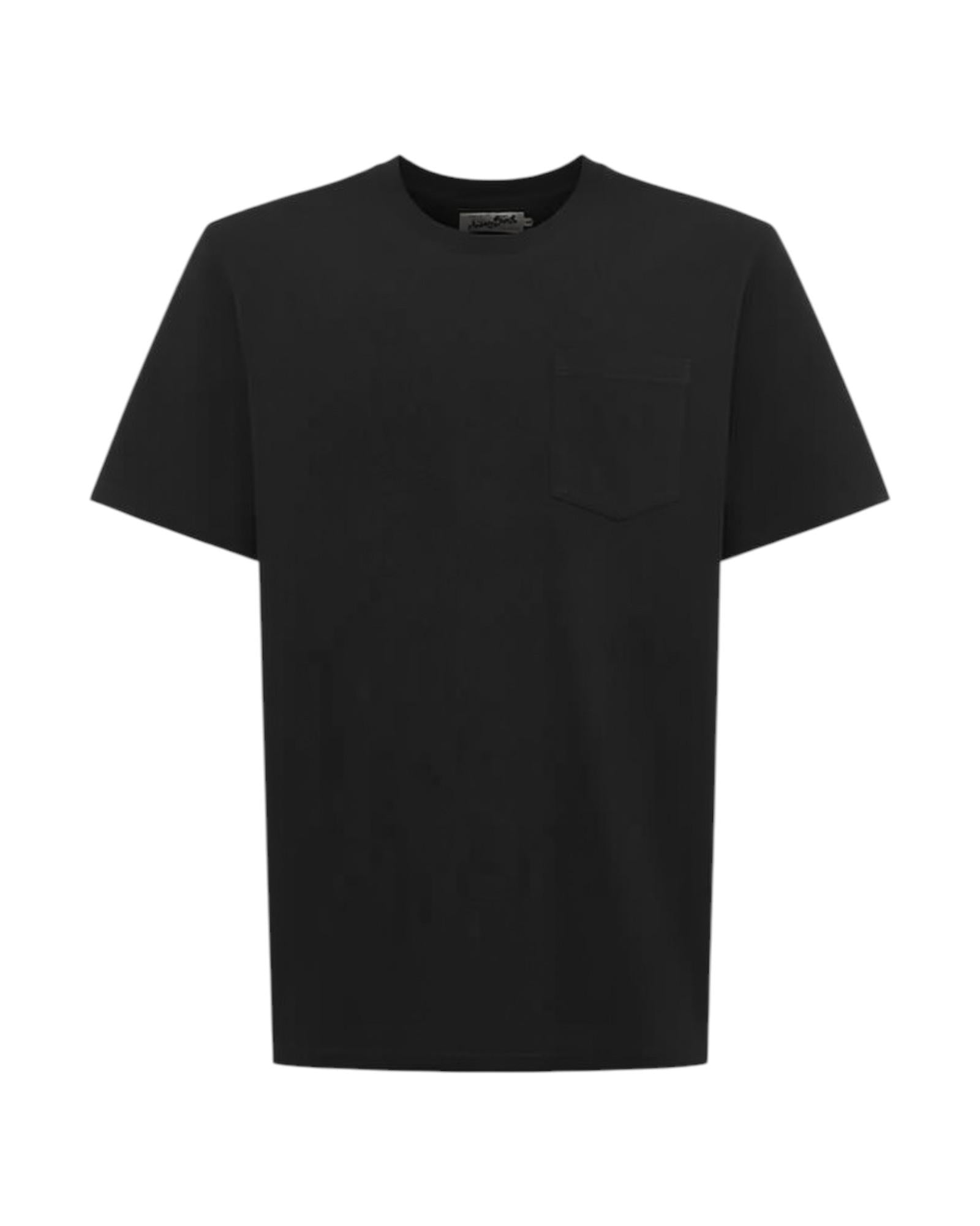 MC2 SAINT BARTH T-shirt MC2 SAINT BARTH donna BKW0001 01131L 00 Bakewell con taschino in piquet Nero<BR/> BKW000101131L 00 