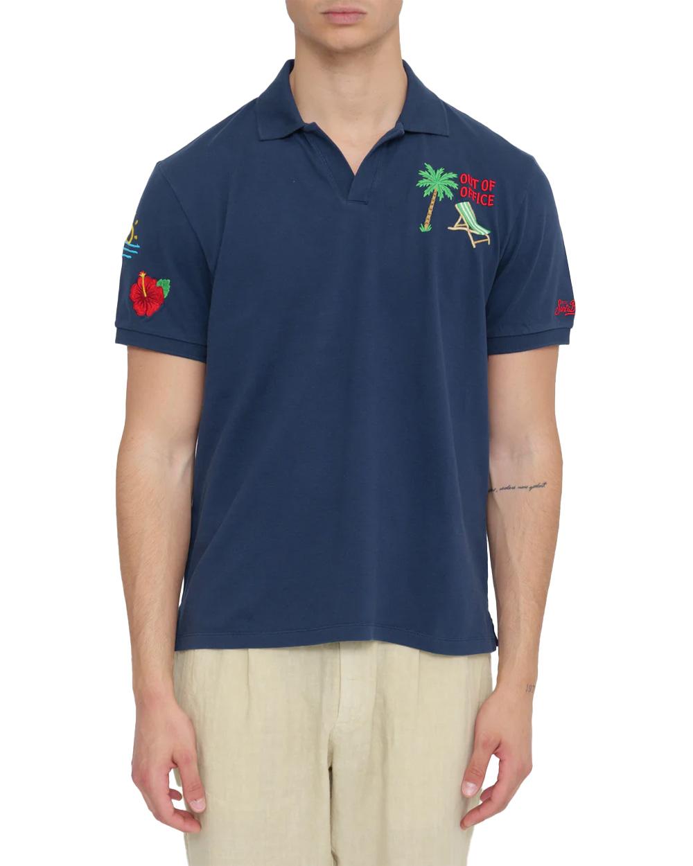 MC2 SAINT BARTH Polo MC2 SAINT BARTH uomo CHS000108478L Blu CHS000108478L 61 