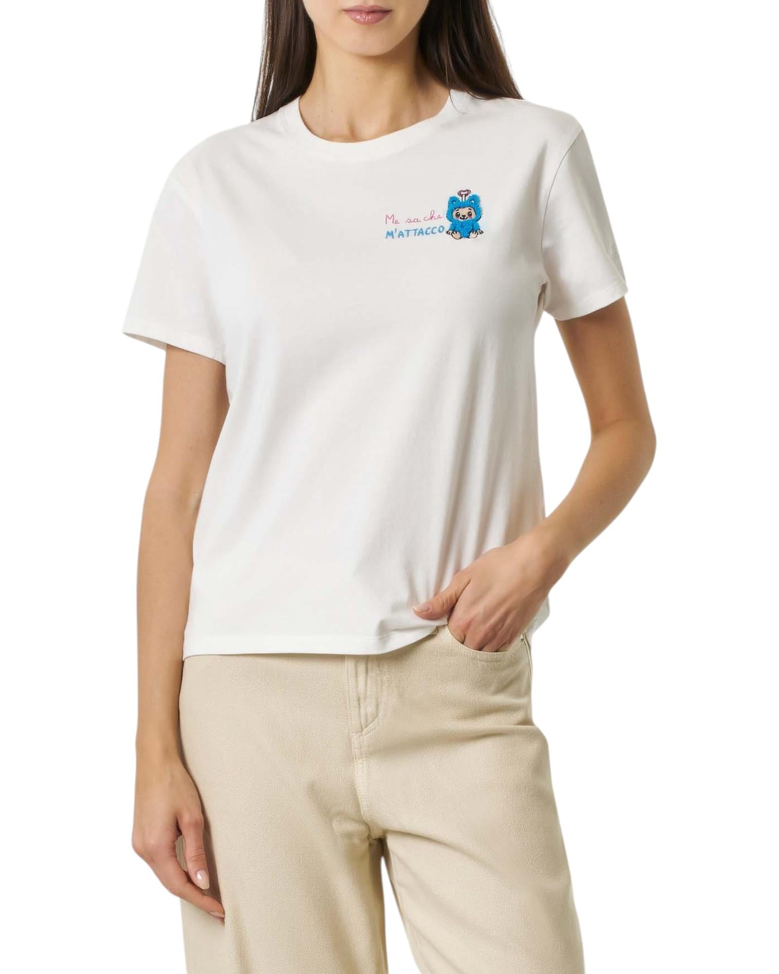 MC2 SAINT BARTH T-shirt MC2 SAINT BARTH donna EMI000101042L Bianca<BR/> EMI000101042L 10 