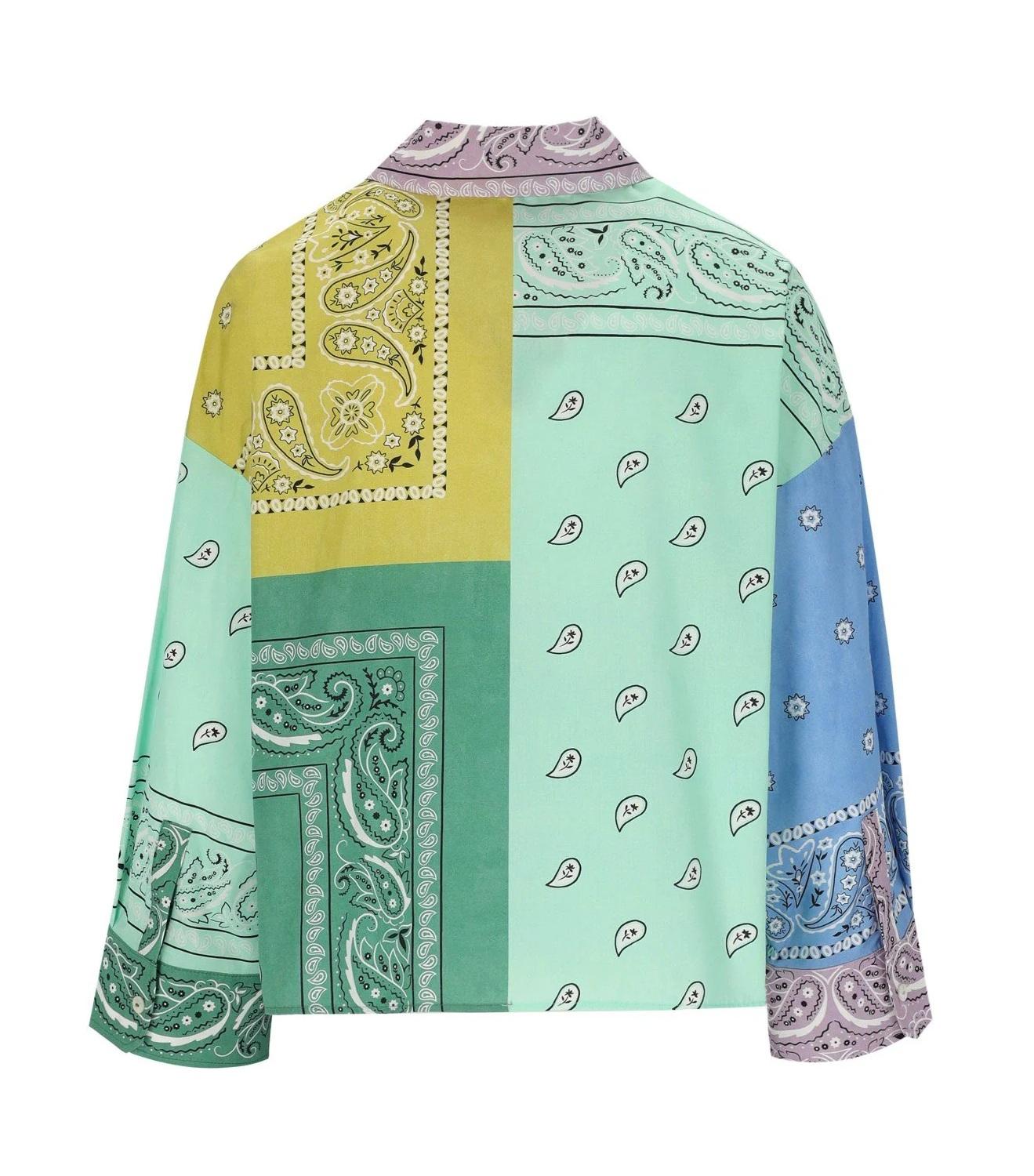 WEEKEND Camicia Weekend donna 2615111052600 001 Lampone stampa bandana Multicolor 2615111052600 001 