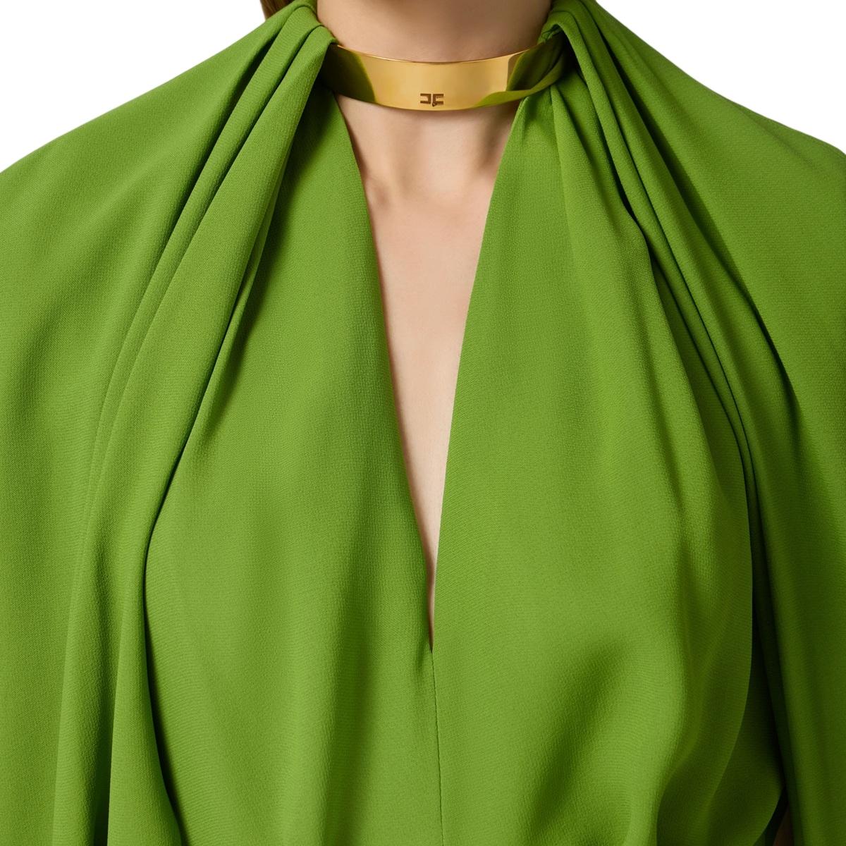 ELISABETTA FRANCHI Camicia Elisabetta Franchi donna CA12961E2EV3 Aloe<BR/> CA12961E2 EV3 