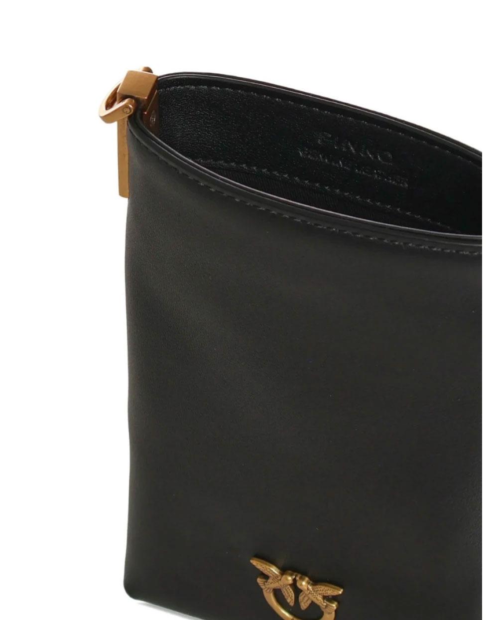 PINKO Phone case Pinko donna 106403A0QO nero<BR/> 106403A0QO Z99Q 
