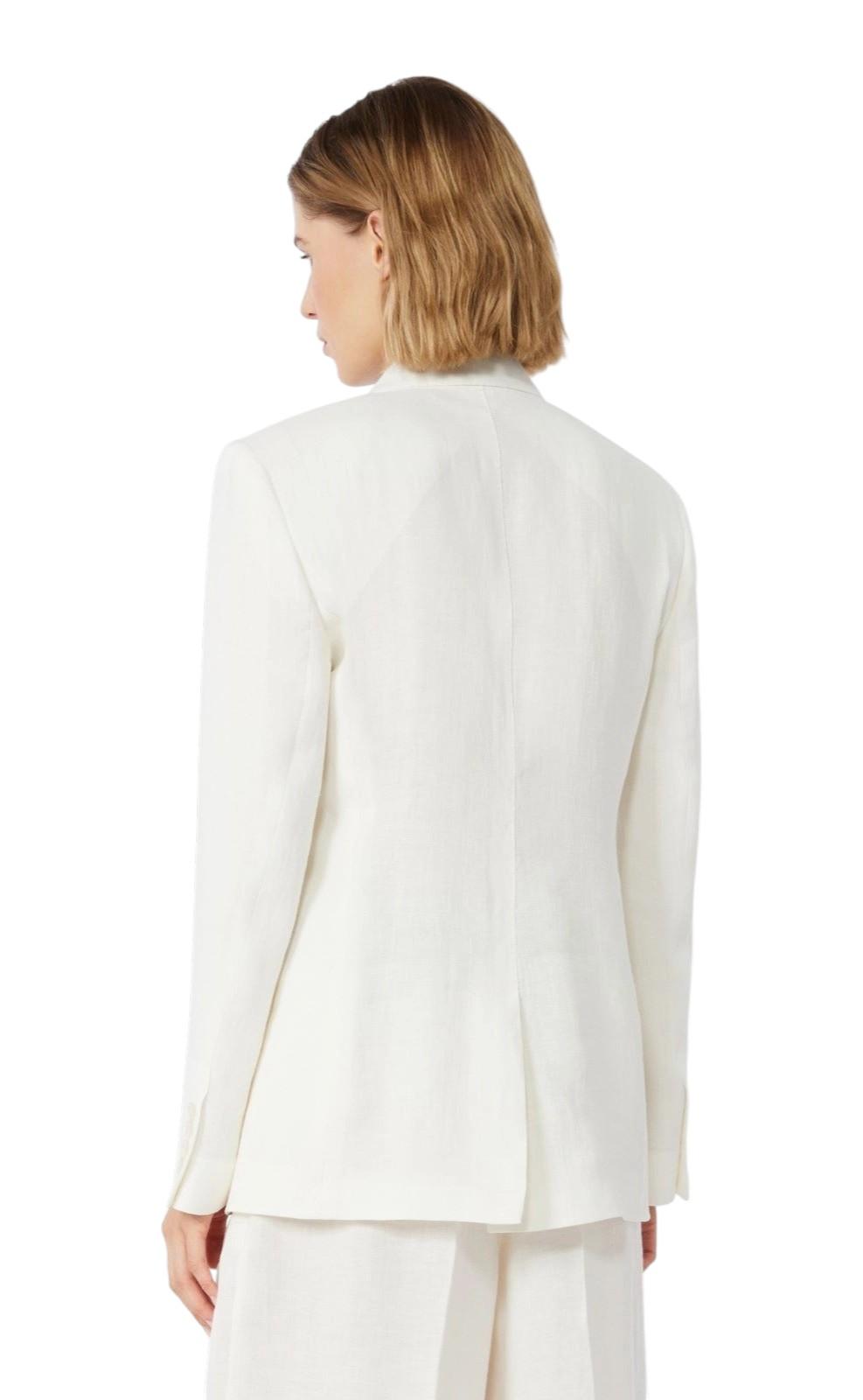 STUDIO Blazer Studio donna 2616041051600 003 Bello in batavia di lino Naturale Beige Chiaro<BR/> 2616041052600 015 