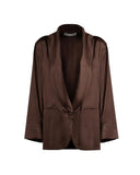 Blazer NINE MINUTES donna THEPAJAMA Cacao