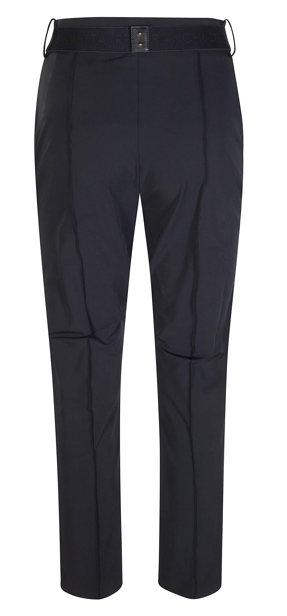 ELISABETTA FRANCHI Pantalone Elisabetta Franchi donna PA13261E2110 Iconic Collection Nero<BR/> PA13261E2 110 