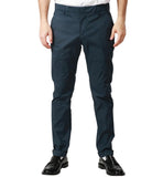 Dondup Gaubert men's trousers UP235PS0020 002 Blue slim chino welt pockets logo