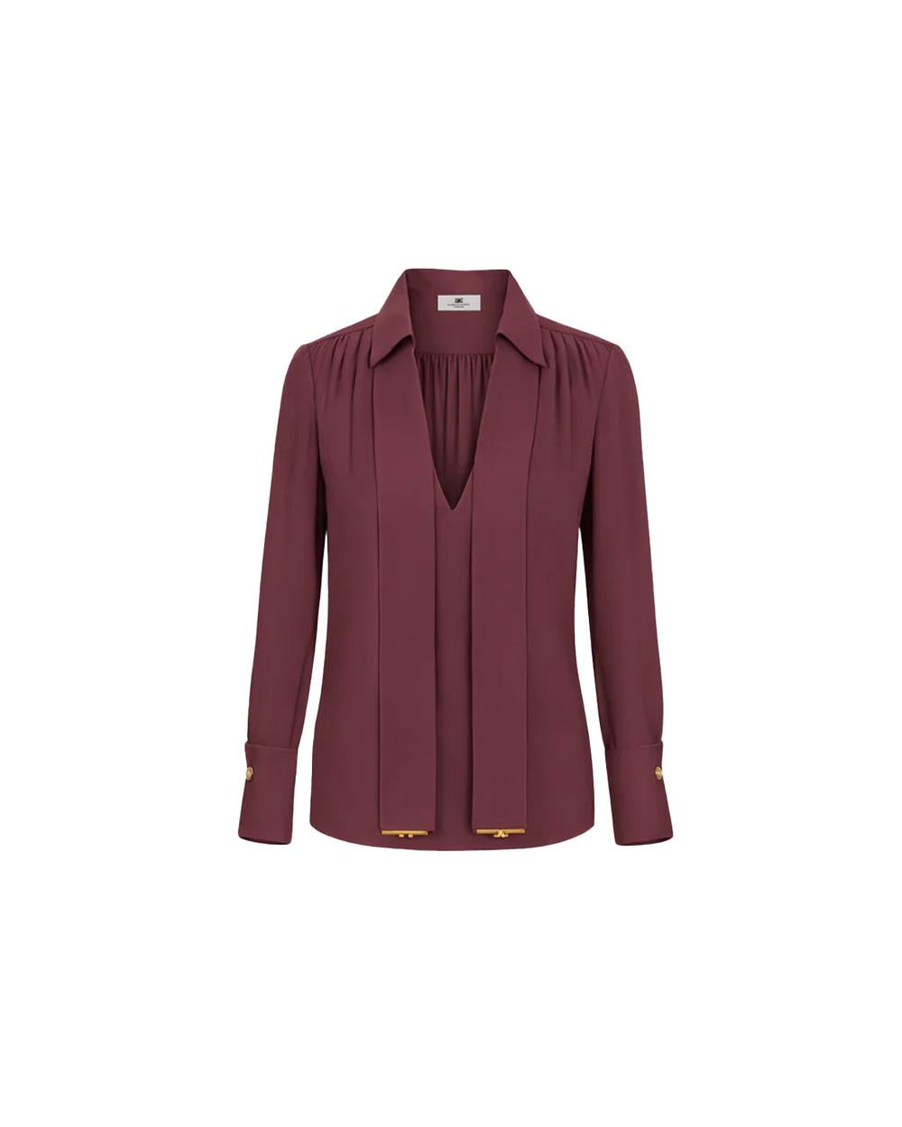 ELISABETTA FRANCHI Camicia ELISABETTA FRANCHI donna CA14661E2 Cacao CA14661E2 644 