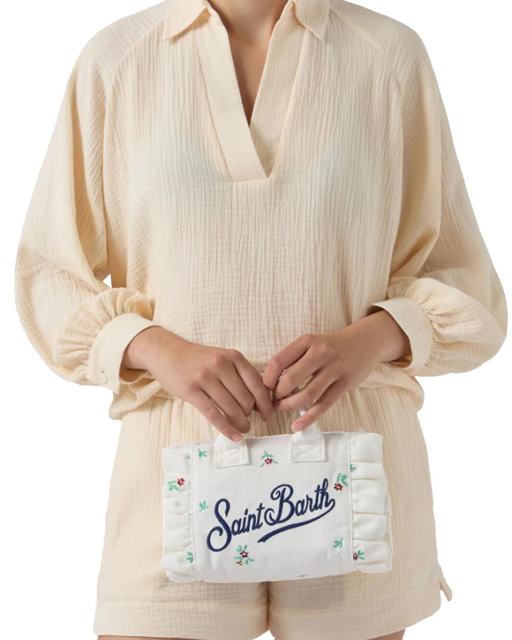MC2 SAINT BARTH Borsa MC2 SAINT BARTH donna VANITY MINI VAMI01801755L Bianca VAMI01801755L 10 