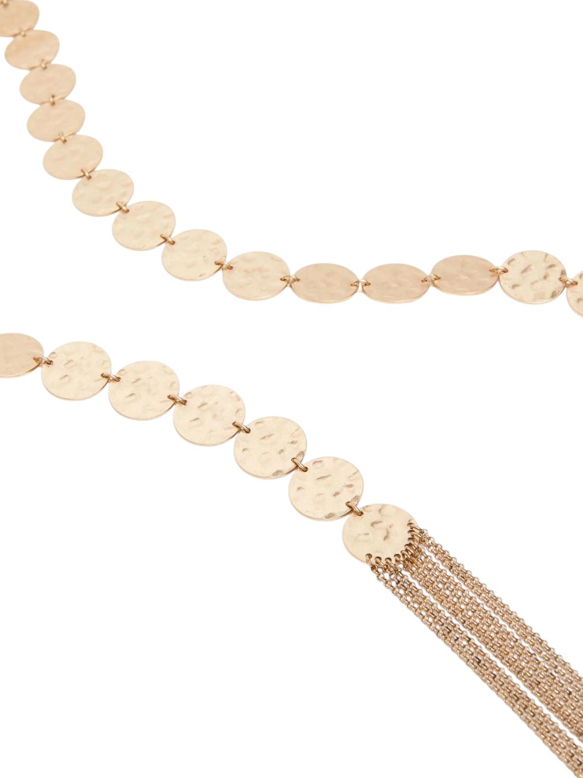 STUDIO Collana Studio donna 2616751012600 001 Fiorire a sciarpa con monete Oro<BR/> 2616751012600 001 