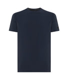 T-shirt RRD uomo 26220 61 Rib Shirty stretch a costine Blu Marino