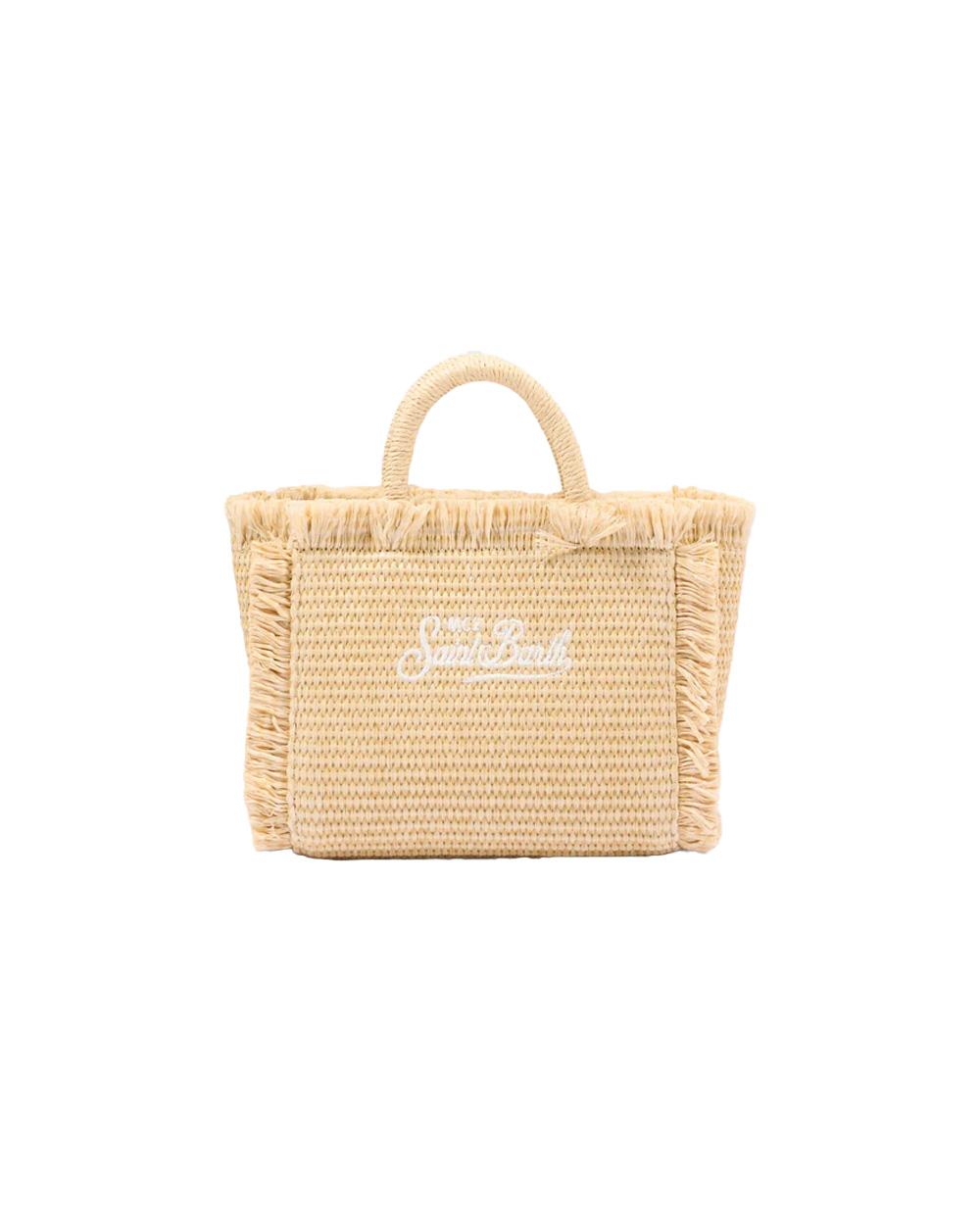 MC2 SAINT BARTH Borsa MC2 SAINT BARTH donna Vanity Mini Straw Strass VAM00902748L Beige rafia intrecciata tracolla frange VAM00902748L 10 