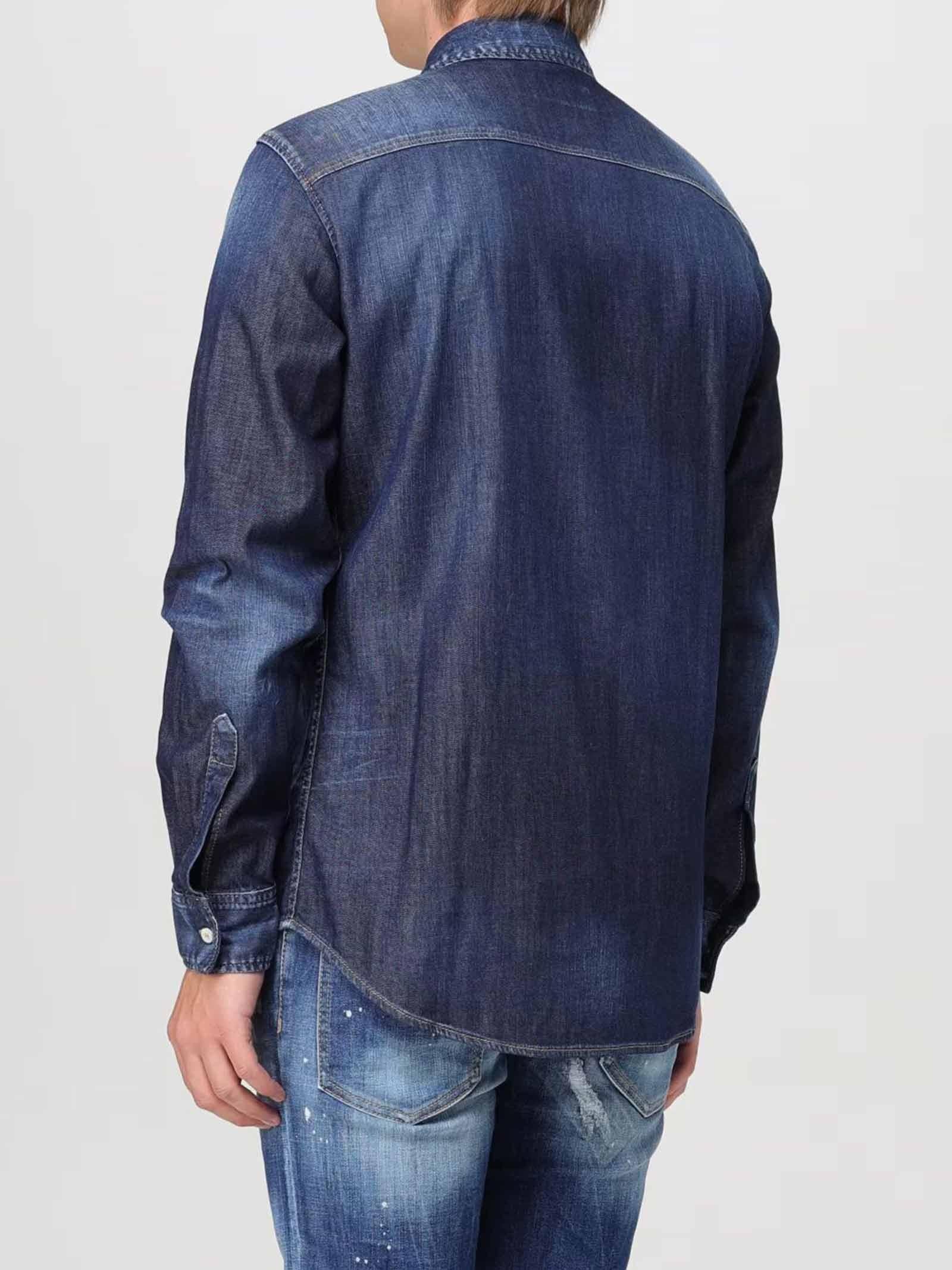 DSQUARED2 CAMICIA DI JEANS S74DM0851S30341 470 