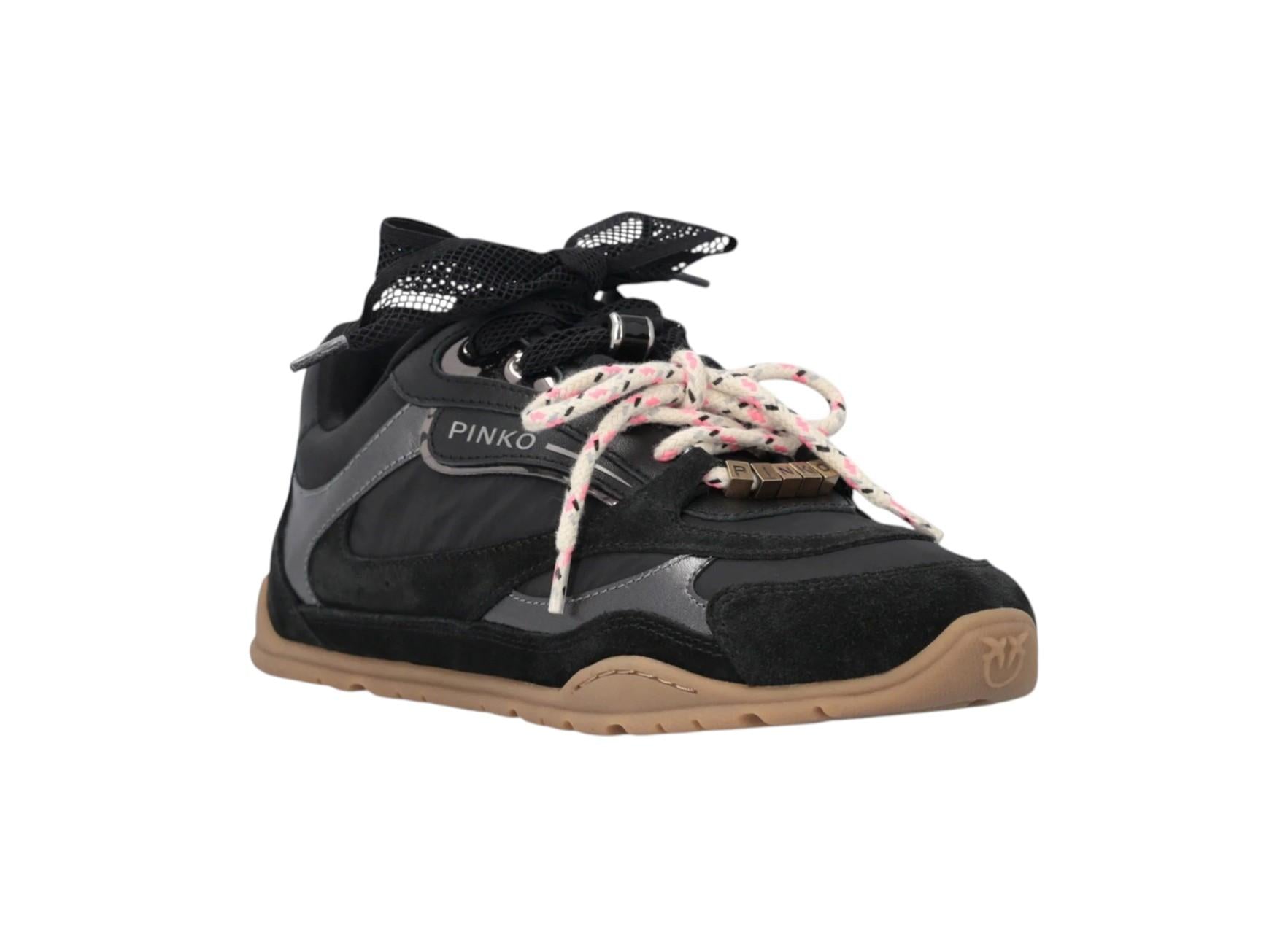 PINKO Sneakers Pinko donna SS0185P132 Z99 Yulia 01 Nero <BR/> SS0185P132 Z99 