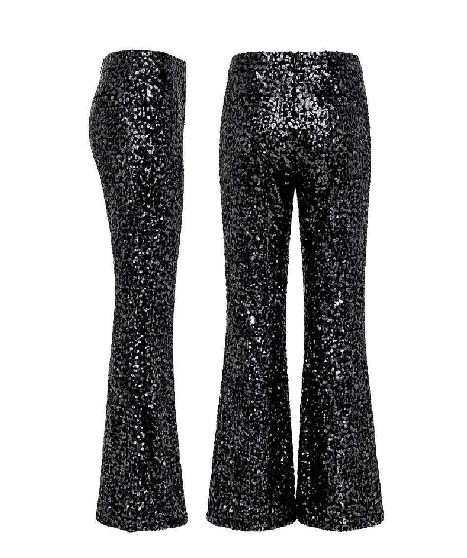 ANIYE  BY Pantalone ANIYE BY THELMA donna 185236 Argento paillettes aderenti poliestere<BR/> 185236 02488 