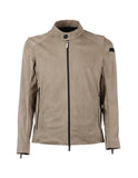 RRD Men's Jacket 26022 84 Nabucco Biker Jkt Suede Effect Taupe