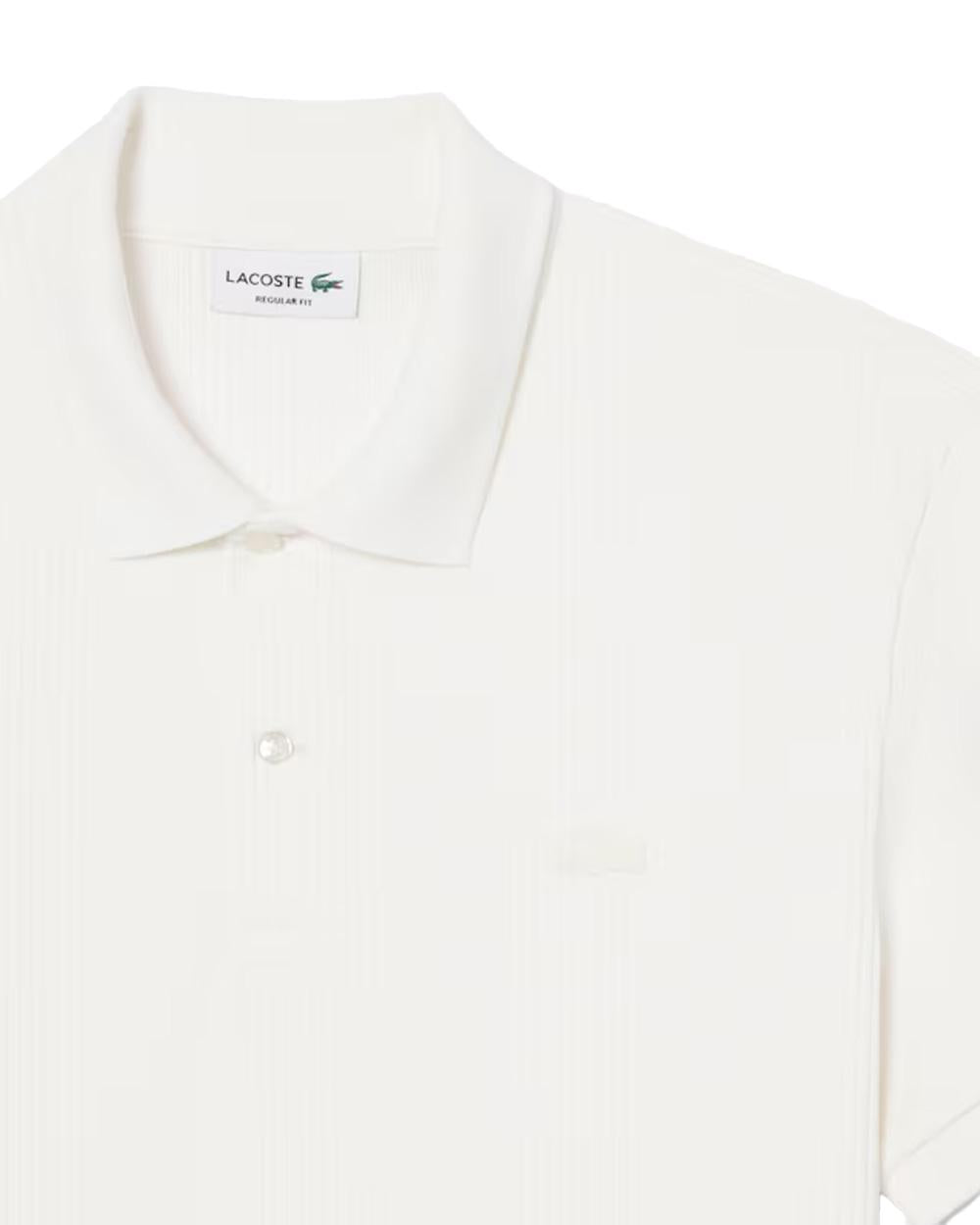 LACOSTE T-shirt LACOSTE uomo DH2195 Bianca<BR/> DH2195 70V 
