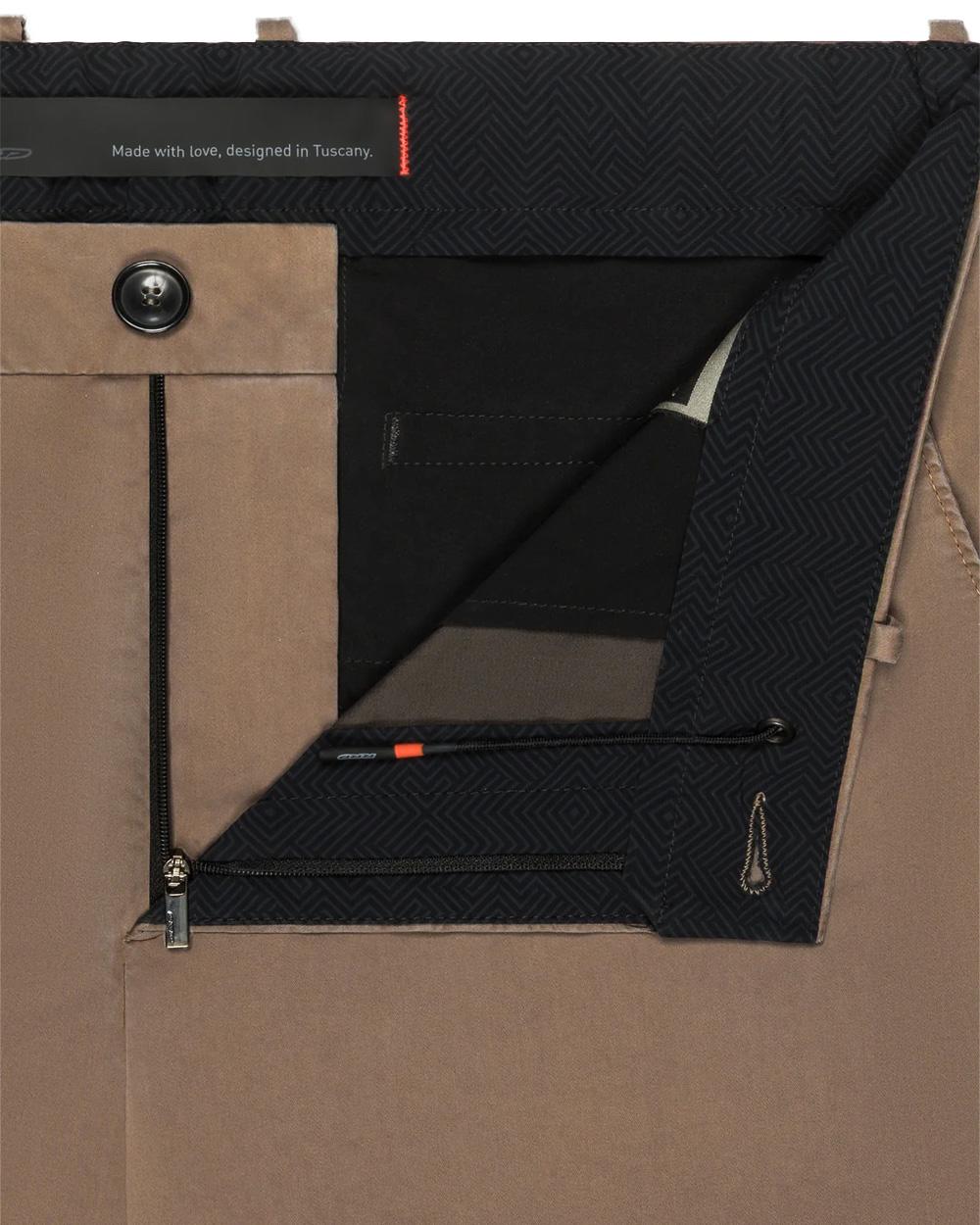 RRD Pantalone RRD uomo 26327 Cottech Chino Jo Tabacco chino vita regolare bottone zip tasche 26327 86 