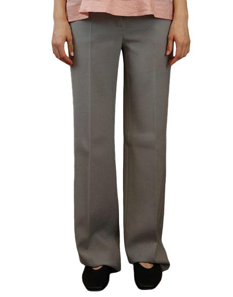 STUDIO Pantalone Studio Max Mara donna Quasar 2516131081600 Grigio lana linea dritta zip patta gancetto 2516131081600 042 