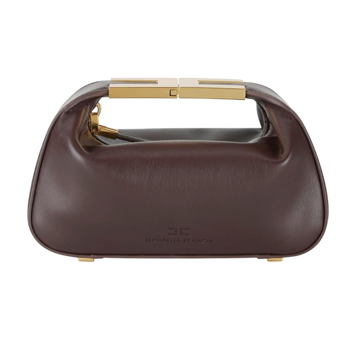 ELISABETTA FRANCHI Borsa donna Elisabetta Franchi BS07A62E2644 Hobo Cacao<BR/> BS07A62E2 644 