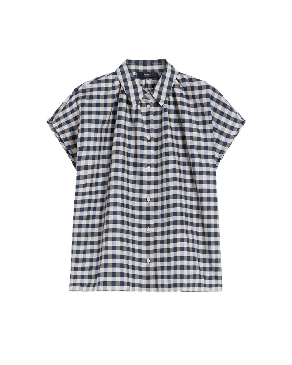 WEEKEND Camicia WEEKEND donna STRANO 2615111132600 Blu boxy maniche aletta fondo dritto 2615111132600 001 