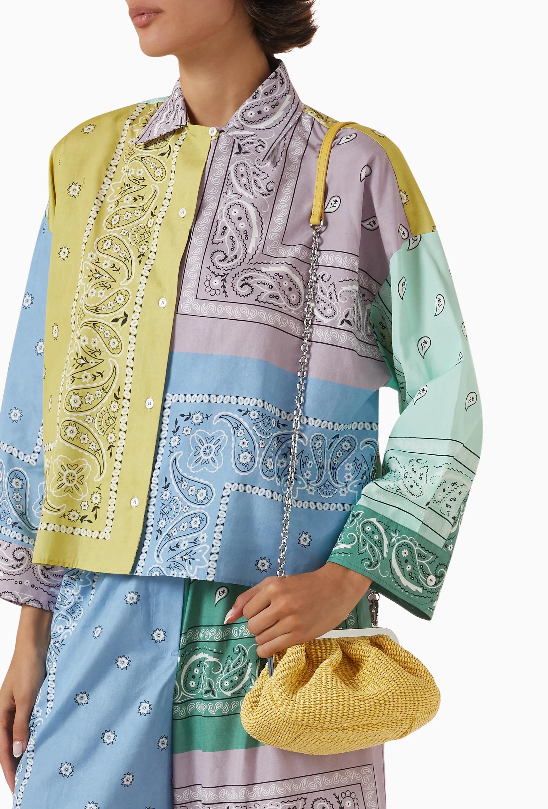 WEEKEND Camicia Weekend donna 2615111052600 001 Lampone stampa bandana Multicolor 2615111052600 001 