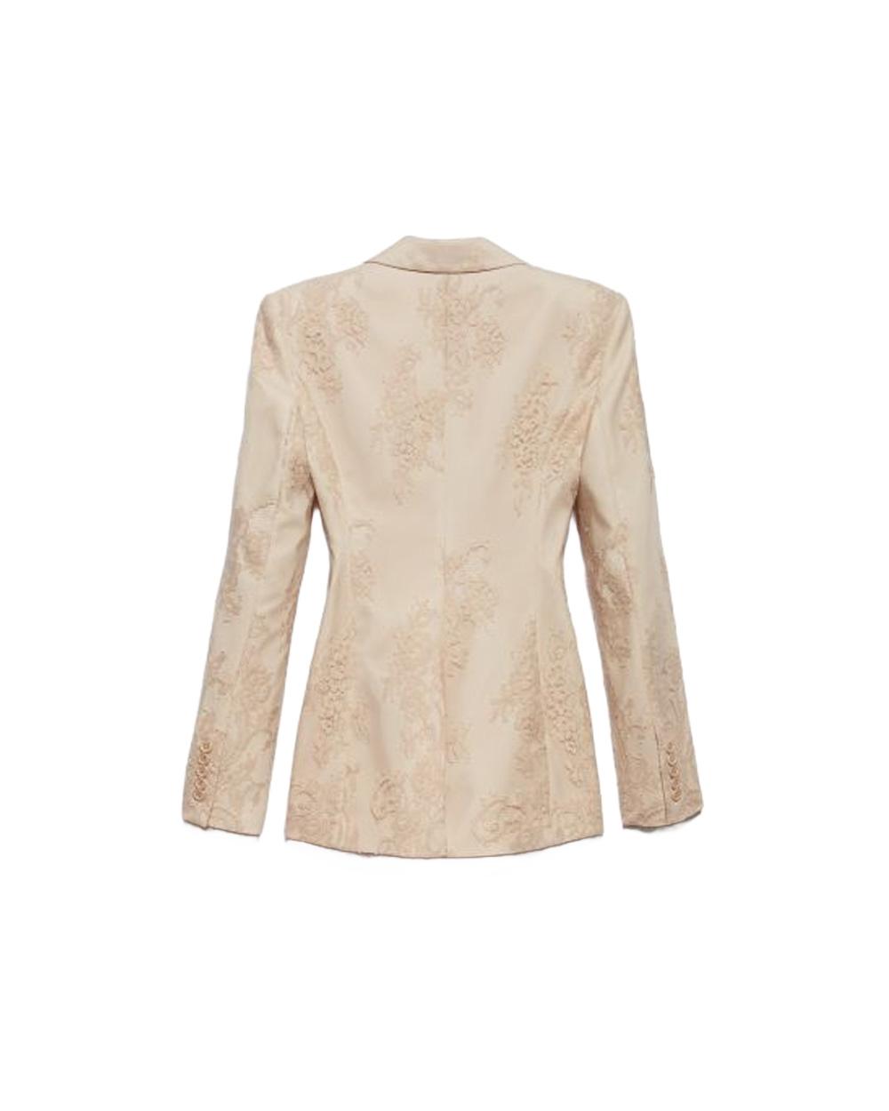 ANIYE  BY Blazer ANIYE BY SILVA donna 185271 Cipria pizzo ricami floreali revers a lancia monopetto 185271 02486 