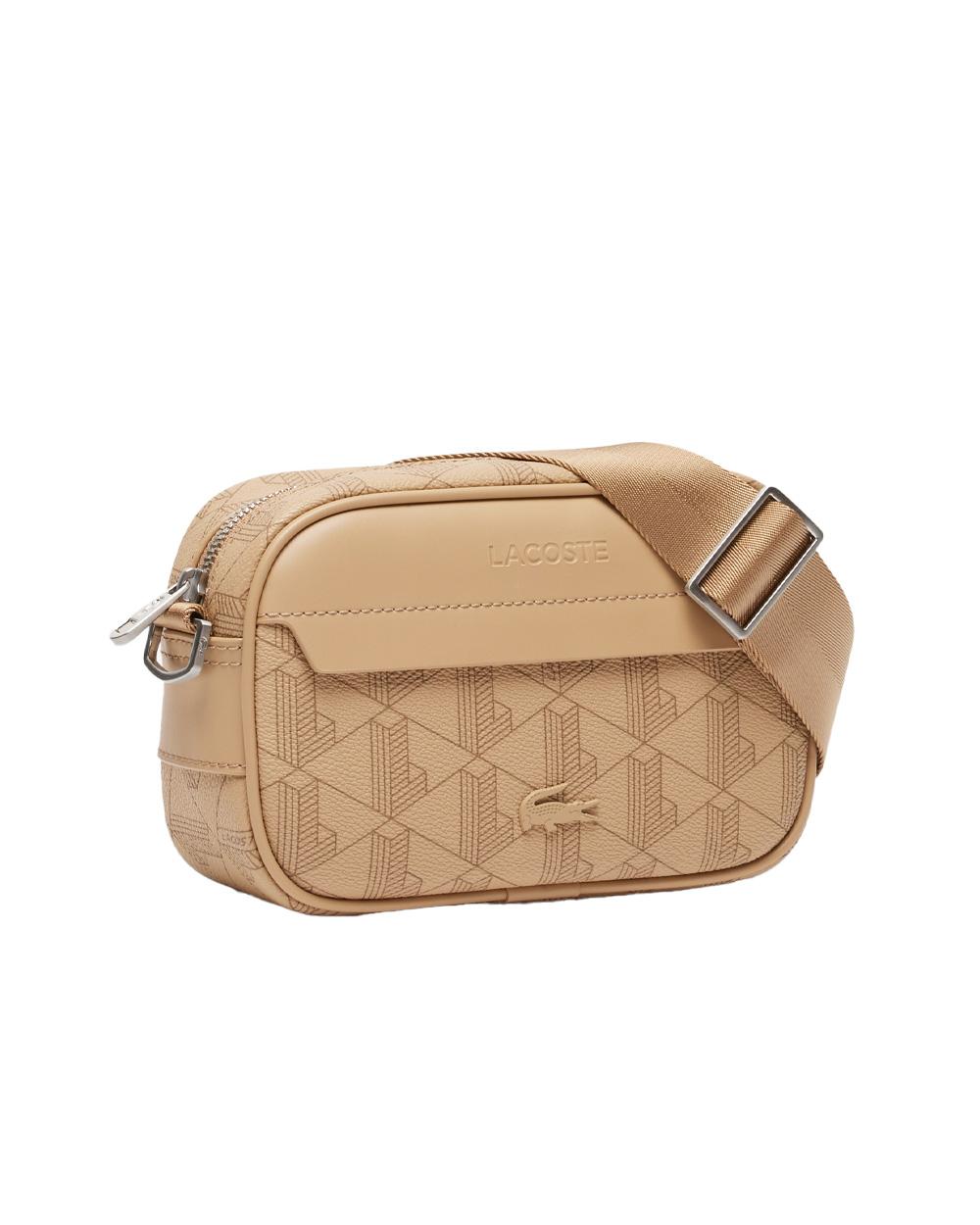 LACOSTE Borse Lacoste uomo The Blend NH3650LX Beige tasca interna piatta chiusura con zip tracolla NH3650LX R59 