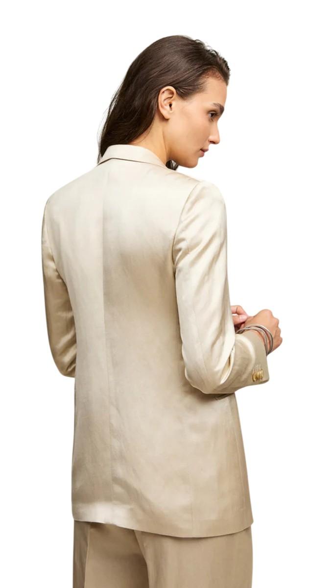 L.B.M. 1911 Giacca L.B.M. 1911 donna 216964251 1 Alice lucida Beige<BR/> 216964251 1 