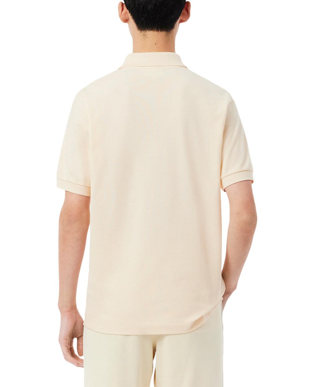 LACOSTE Polo LACOSTE uomo L1212 Panna costine taglio classico L1212 056 