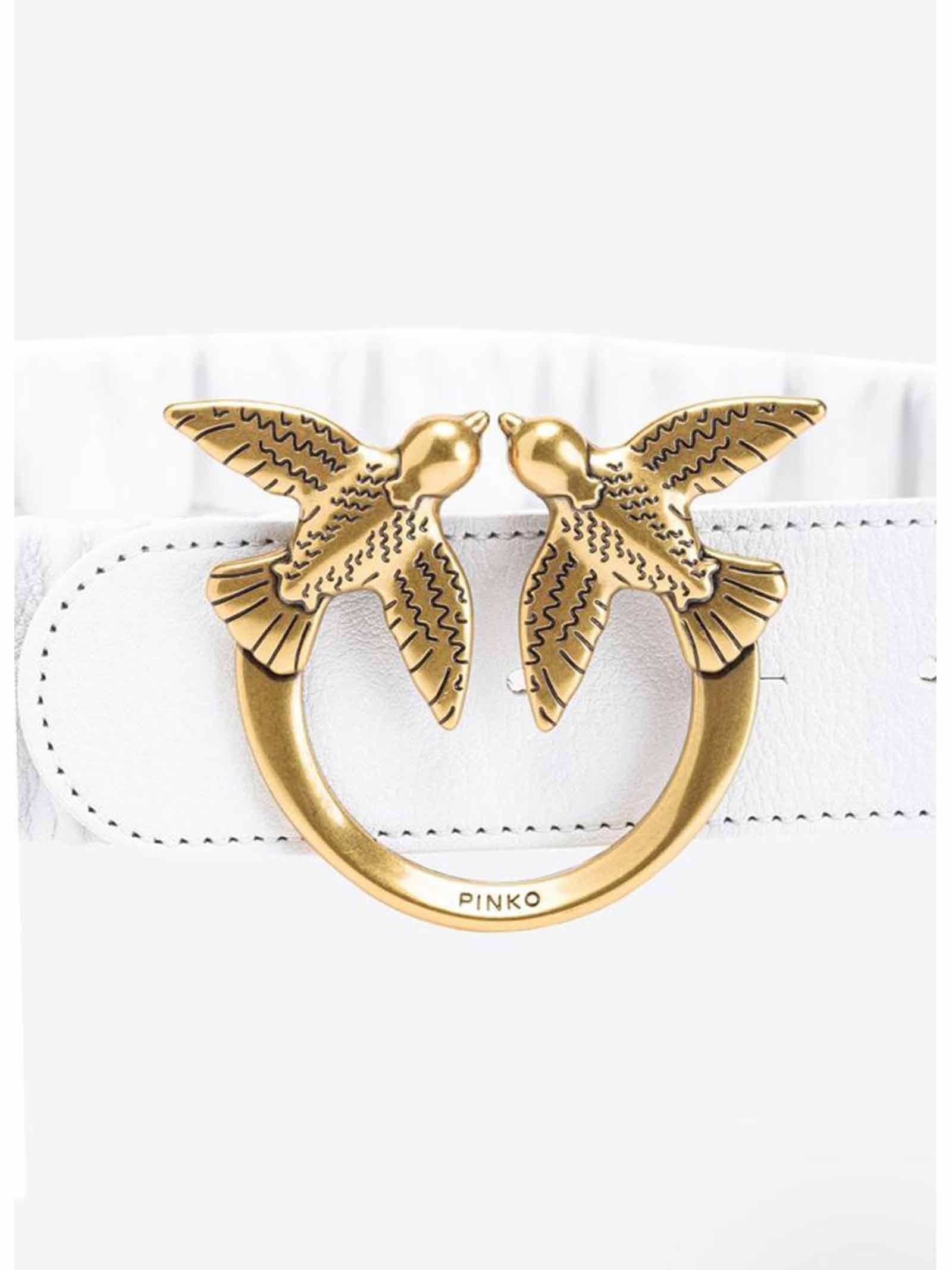 PINKO Cintura love birds con arriccio 100824A0F2 Z14Q 
