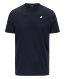 T-shirt K-way uomo K7125UW K89 blu odom jersey
