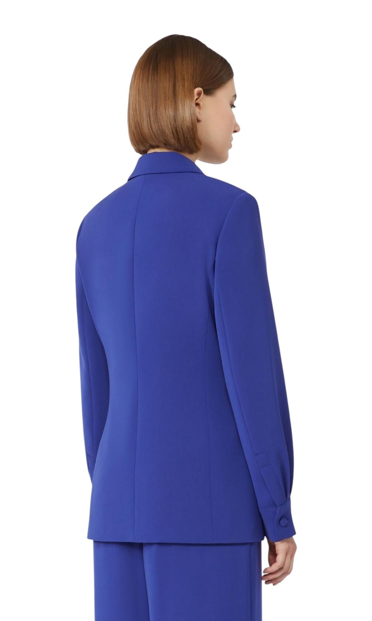 STUDIO Giacca Studio donna 2616041014600 067 Skipper in cady leggero Blu Royal<BR/> 2616041014600 067 