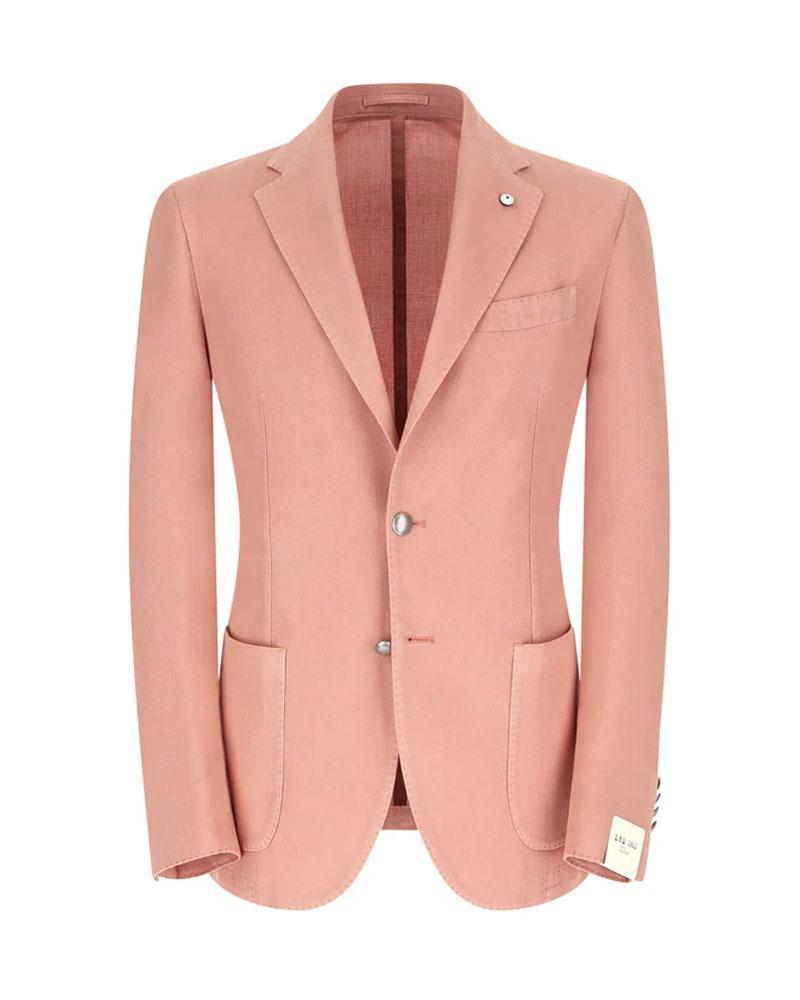 L.B.M. 1911 Giacca LBM 1911 uomo 2850 55201 rosa Jack tinto capo monopetto<BR/> 285055201 5 