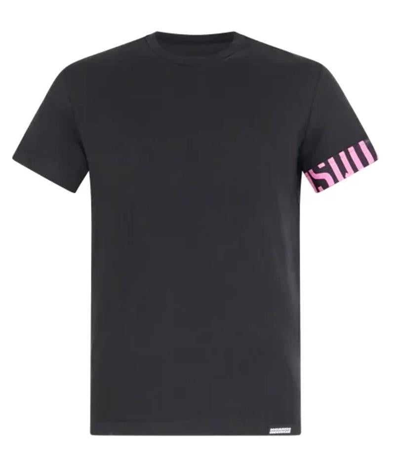 DSQUARED2 UNDERWEAR T-shirt Dsquared2 Underwear D9M3S5770 006 nera fucsia D9M3S5770 006 