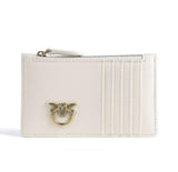 Portacarte Pinko donna 100251 A0F1 Z14Q bianco oro